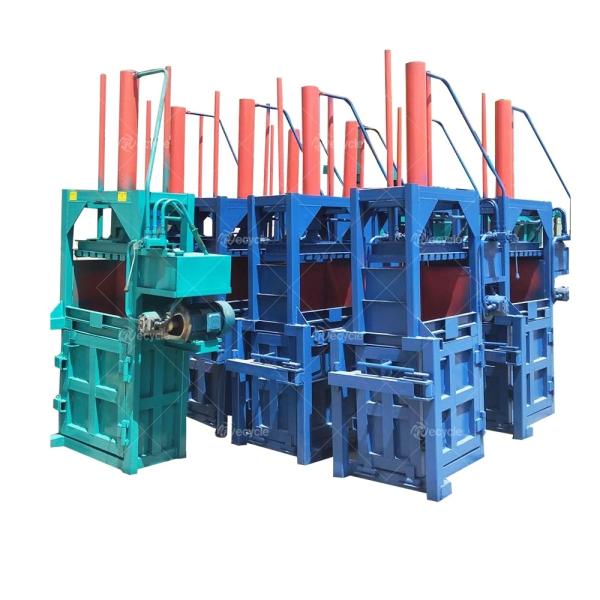 Buy cheap Vertical Film Packaging Cardboard Plastic PET Waste Paper Baler Machine for Recycling from wholesalers