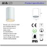 Buy cheap IP65 waterproof surface mounted downlight 60W DALI dimmable exterior led down light &exterior downlight from wholesalers