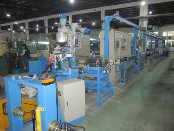 Buy cheap Flexible Wire Extruder Machine , Sheathed Wire Cable Extrusion Machine from wholesalers