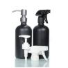 Buy cheap 16 Oz Round Boston Amber Glass Lotion Bottles Perfume Sprayer from wholesalers