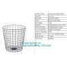 Buy cheap Wholesale china trade decorative laundry metal wire material storage basket, Storage Metal Wire Fruit Basket hanging wir from wholesalers