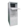 Buy cheap Safety 4-Drawer Filing Cabinet Steel Drawer Cabinet For A4 File Holder And Valuable Belongings from wholesalers