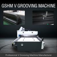 Buy cheap Hydraulic V Slotting Machine For Elevator Part Sheet Metal Grooving Machine 1232 product