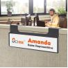 Buy cheap Magnetic Double Sidesd Display Cubicle Name Holder waterproof from wholesalers