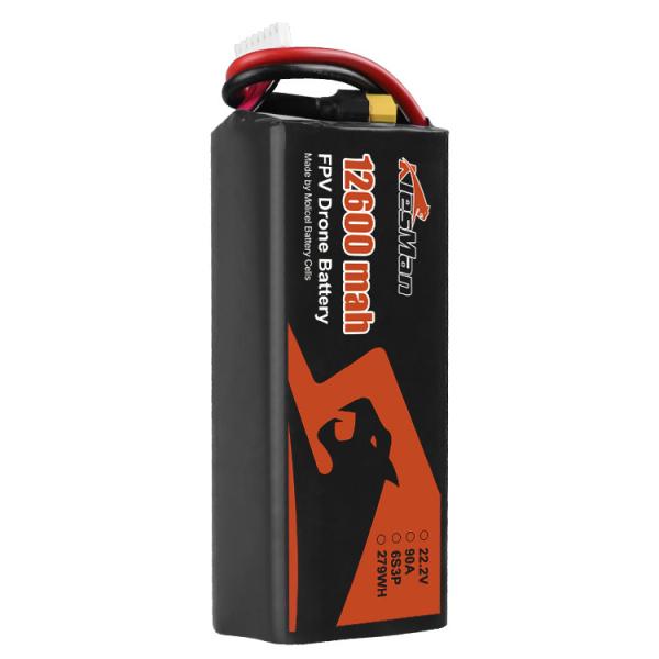 Buy cheap 6S3P P42A Battery Pack 12600mAh Molicel 21700 Low Temperature Battery for FPV 10inch Drone from wholesalers