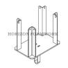 Buy cheap Q235 Steel Scaffolding Fork Head Painting / Galvanized Finishing from wholesalers