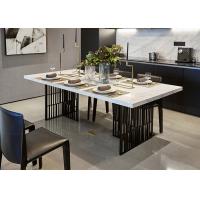 Buy cheap 51''x31''x31'' Fashion Dining Table Design Marble Top product