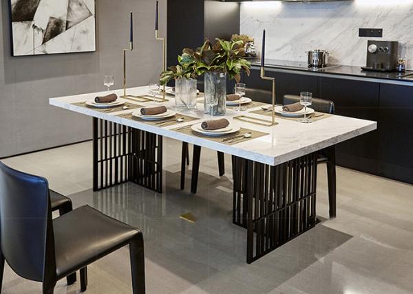 Buy cheap 51''x31''x31'' Fashion Dining Table Design Marble Top from wholesalers