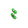 Buy cheap Small D Fiber Optic Adapter Small Flange Adapter Green With UPC Coupling Face from wholesalers