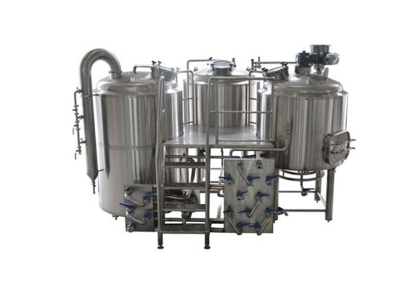Buy cheap 10BBL 3 Vessel Brewhouse with Sanitary Stainless Steel Material And Steam Heated from wholesalers
