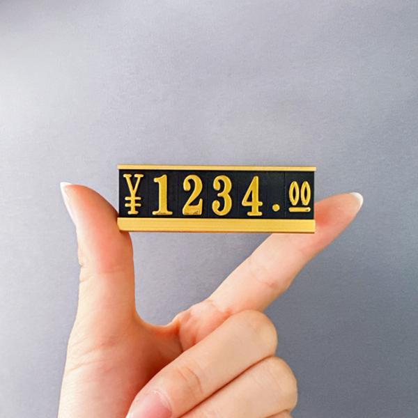 AaL-60-22 Metal Base Plastic Price Display Stand used for displaying product
