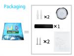 Stainless Steel Swimming Pool RGB Lights Color Changing Acid Proof SMD2835