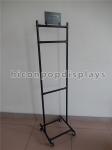 Salon Hair Extension Retail Store Displays Metal Beauty Supply Store Display