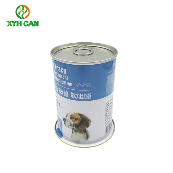 Buy cheap 0.21mm Thick CMYK Printing Food Tin Boxes FDA For Pet Food packing from wholesalers