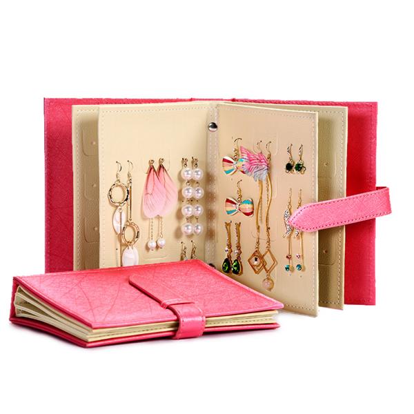 Buy cheap Earrings Holder Book Fancy Jewelry Box Foldable For Earrings Storage from wholesalers