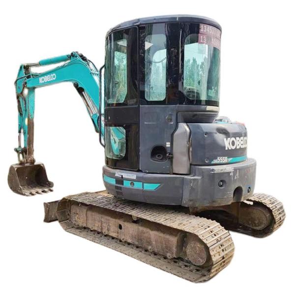 Good Condition Used Hitachi Kobelco SK55 SR-5 Excavator from Japan for