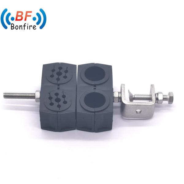 Plastic Fiber Optic Drop Cable Clamp Insulation Suspension Dead End Anchor