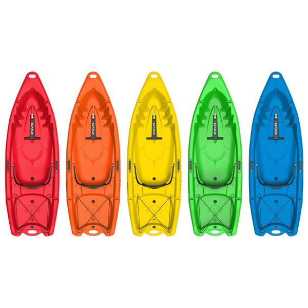 Buy cheap 2 Person Fishing Rowing Boat Plastic Kayak Without Paddle HDPE from wholesalers