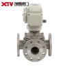 Buy cheap Flanged Tee Type Control Ball Valve for Oil and Gas Industry GOST Standard Channel from wholesalers