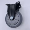 Buy cheap 4 Inch TPR Rubber With Rigid Non-Swivel Top Plat Caster from wholesalers