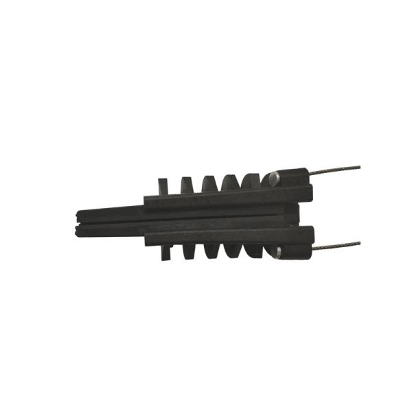 Buy cheap FTTH Optical Fiber Tension Clamp 02 PA6 Stainless Steel Wire Anchor Clamp for Overhead from wholesalers
