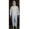 Buy cheap Spring Working Asbestos Abatement Hazmat Suit Disposable Microporous Coverall from wholesalers
