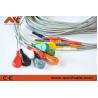 Buy cheap Medical 10 Lead Ecg Cable Din 1.5 Holter ECG Leadwire For Holer Recorder from wholesalers