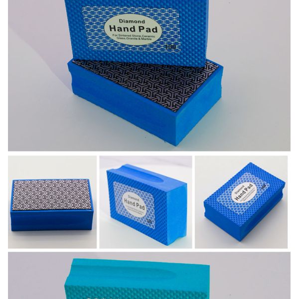 Granite Marble Stone Grinding And Polishing Pad Hand Diamond Tools Metal Bond And Resin Bond Scouring Abrasive