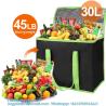 Buy cheap Insulated Food Delivery Bag With Hard Bottom, XXX-Large Insulated Reusable Grocery Cooler/Hot Bags, Tote Bag from wholesalers