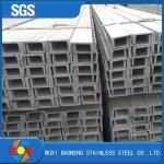 High Quality 316L 321 304 100x50x5.0mm Polished Stainless Steel U Channel