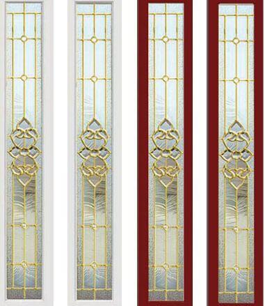 Buy cheap Clear Beveled Leaded Glass Panels for Sidelight doors from wholesalers