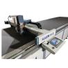 Buy cheap Blue Frame Silver Case 35mm Fabric Textile Garment Cut Parts Cutting Machine CAD Digital Cutter from wholesalers
