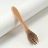Buy cheap Food Grade Silicone Forks And Spoons Heat Resistant With Wooden Handle from wholesalers
