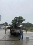 Zoomlion 2022 40m Shandeka chassis concrete pump truck high efficiency pumping