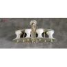 Buy cheap Four Sheaves Combined Fiber Optic Stringing Blocks Rope Pulley Block OPGW Quadrant Block from wholesalers