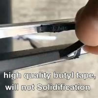 Buy cheap Pure Butyl Sealant Tape For Double Glazed Windows Butyl Waterproof Tape product