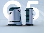 Large Area Clean Commercial Robot Floor Cleaner With 90L Big Water Tank 2000sqm