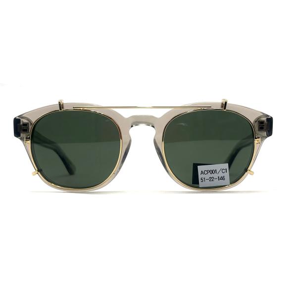 Buy cheap ACP001 Stylish Acetate Frame Sunglasses 146 Mm Temple 100% Uv Protection from wholesalers