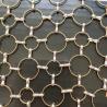 Buy cheap Customizable Size Breathable Decorative Metal Mesh Aluminum Alloy from wholesalers
