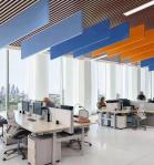 Noise Reduce Rectangular Sound Absorbing Insulation Panels Eco Acoustic Panel