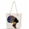Buy cheap Polyester Canvas Grocery Shopping Bags For Work Travel Beach from wholesalers