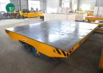 Factory large ton cargo traveling on rail cable powered transfer carts