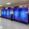 Buy cheap 75 inch 85 inch 98 inch floor stand digital signage full screen with wheels easy to move from wholesalers