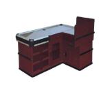 Buy cheap Electrical Supermarket Checkout Counter Custom Retail Counters With Coaming from wholesalers