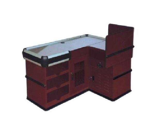 Buy cheap Electrical Supermarket Checkout Counter Custom Retail Counters With Coaming from wholesalers