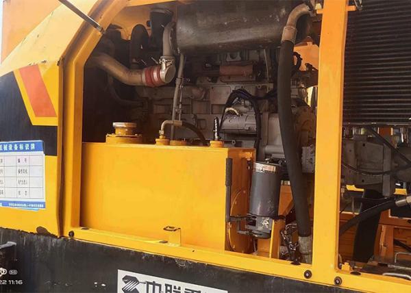 Buy cheap 60m3/H 180m 174kw Trailer Concrete Pump High Safety Easy To Clean Yellow from wholesalers