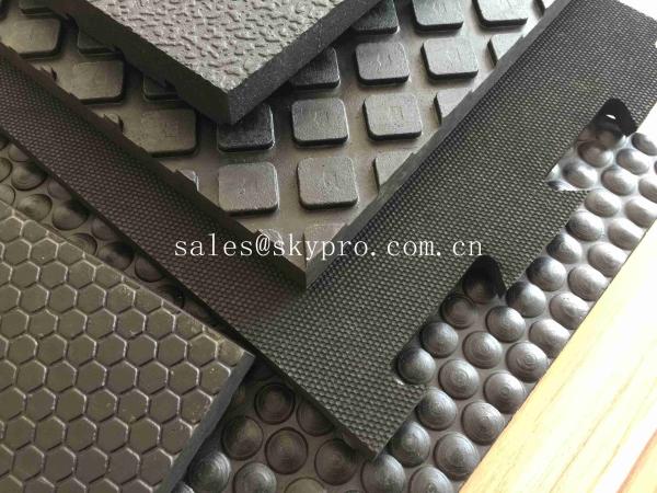 Buy cheap Interlocking 16mm Cubicle Cow Mattress Nylon Cloth Insertion Non-slip Mat Stall Rubber Floor Mats from wholesalers