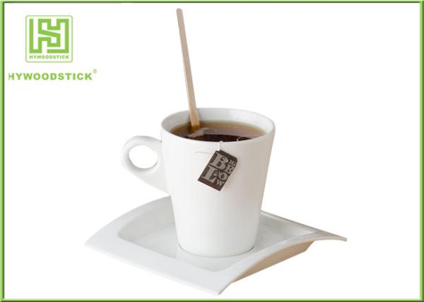 Buy cheap Safety Wooden Coffee Stirrer Sticks Eco - Friendly Mixed Drink Stirrers For Party from wholesalers