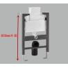 Buy cheap 820mm Frame Height Wall Hung Concealed Cistern For Toto Wall Hung Toilet Installation from wholesalers