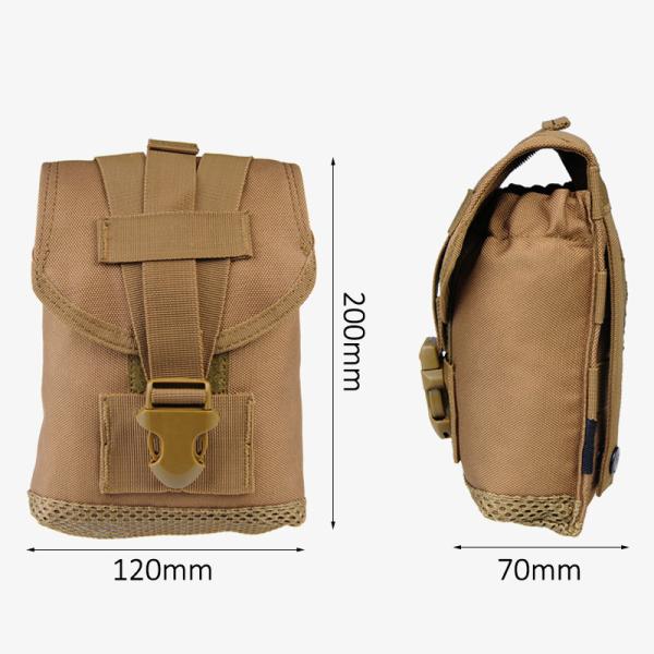 Buy cheap Buckle Type Canvas Water Bottle Carrier Bag For Hiking from wholesalers